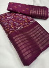Non Catalog Teju Kalamkari Print Designer Saree 